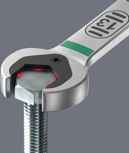 Detailbild 4048795 Maulringratschenschlüssel 6007 Joker SW 8mm Länge 180mm WERA