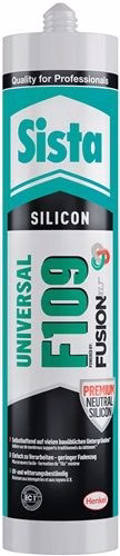 Silikondichtstoff F109 Fusion transparent 300 ml Kartusche SISTA von der Marke Silikondichtstoff F109 Fusion 300 ml Kartusche SISTA aus der Kategorie Silikon mit der Teilenummer 4000353870