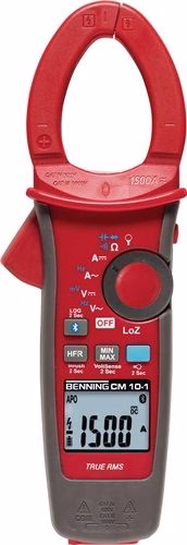 Stromzangenmultimeter CM 10-1 0,01 - 1500 A CAT IV 600 V, CAT III 100 V BENNING von der Marke Benning Stromzangenmultimeter CM 10-1 0,01 - 1500 A CAT IV 600 V, CAT III 100 V BENNING aus der Kategorie Elektriker Sicherheitswerkzeuge mit der Teilenummer 4000828955
