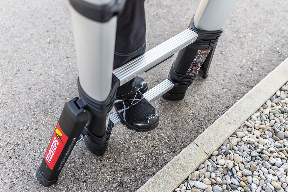 Munk Stufen-Teleskopleiter Prime Line 9 Stufen