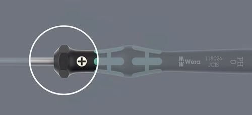 Detailbild 4074952 Elektronik-Feinmechanik-Schraubendreher 2035 3mm Klingenlänge 50mm WERA