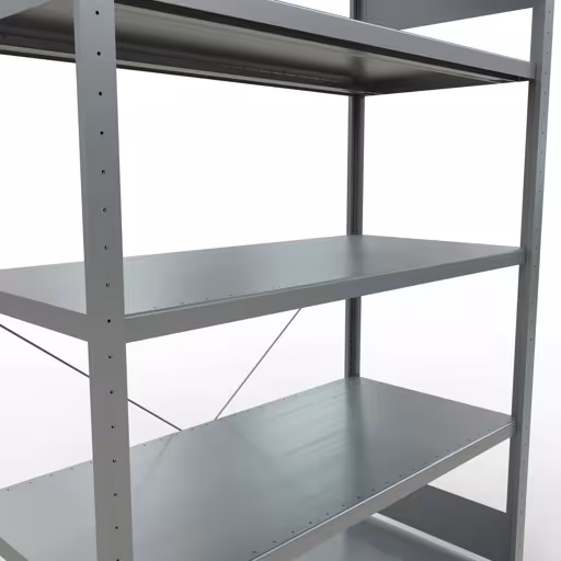 Abbildung Nr 13 des Artikels Stecksystem Grundregal 2000x1300x600 mm, Typ 250 kg, verzinkt aus der Produktgruppe Stecksystem von der Marke Schulte Lagertechnik