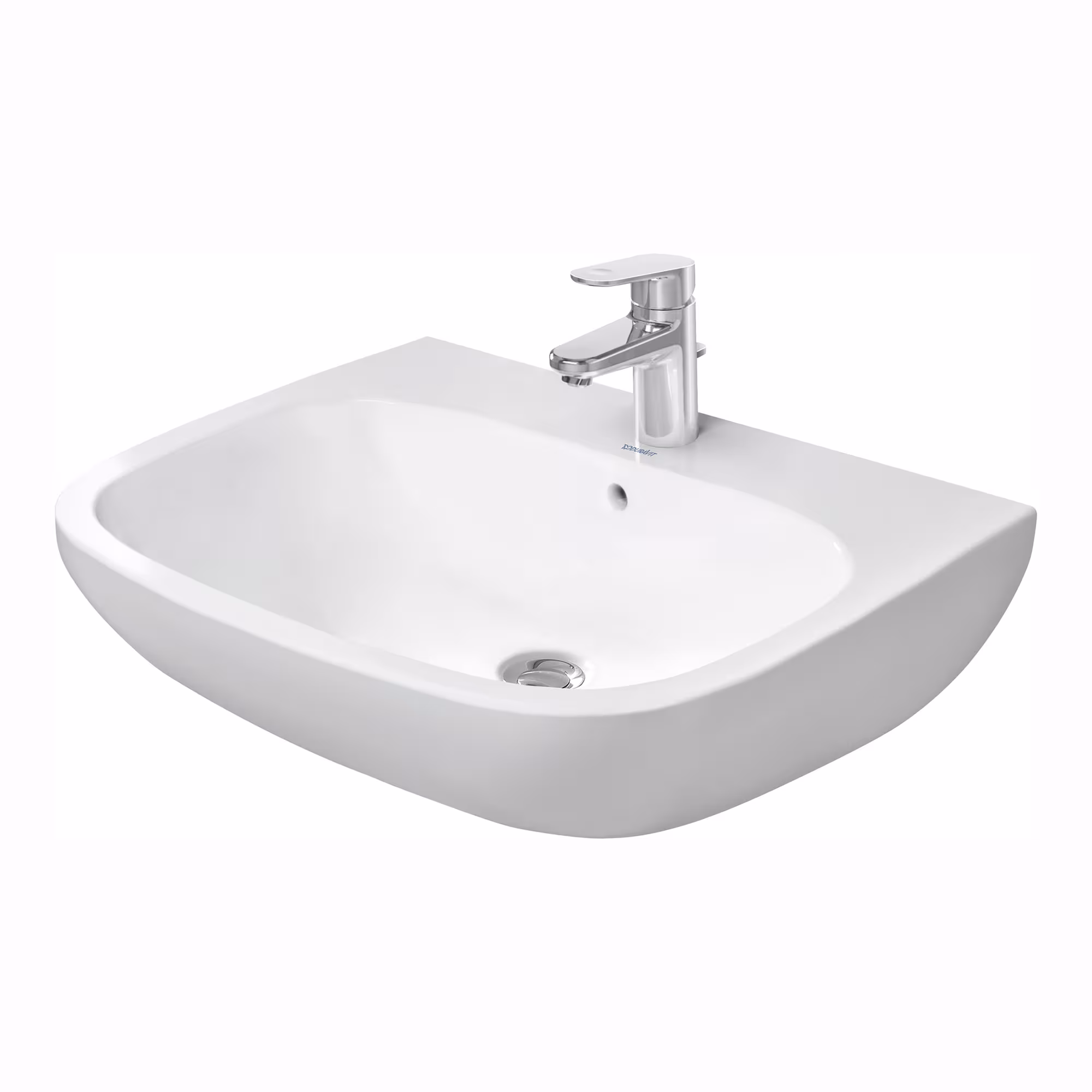 Waschtisch D-Code 65 cm weiß - Design by Sieger Design von der Marke Duravit DURAVIT Waschtische Design "D-Code" Typ Größe: Waschtisch 65cm weiß aus der Kategorie Waschtische mit der Artikelnr. 8278249