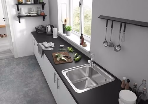 Detailbild 3996876 Hansgrohe Spültischmischer 150 Ausziehauslauf M427-H150 chrom