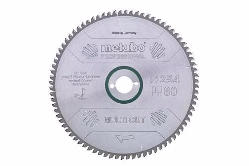 Kreissägeblatt precision/multi cut METABO aus der Kategorie Kreissägeblatt mit der Teilenummer 8000065258