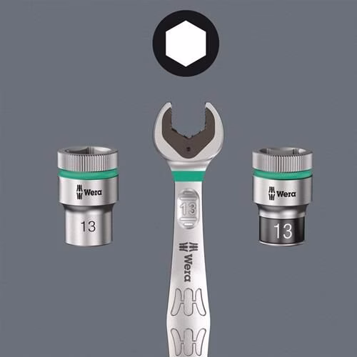 Steckschlüsseleinsatz 8740 C Haltefunktion 1/2 Zoll SW 4mm Länge 60mm WERA