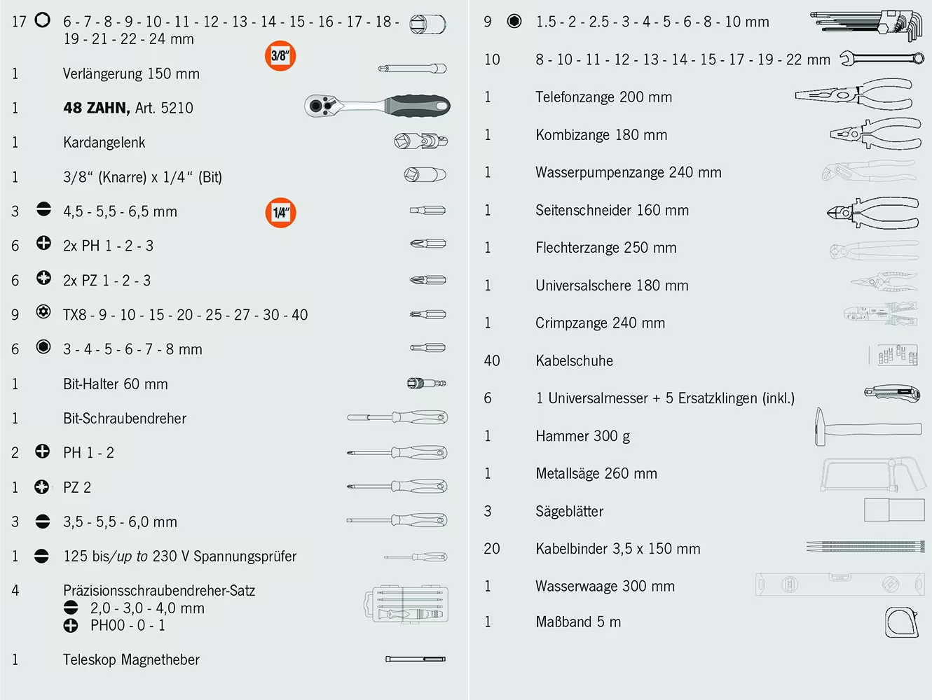 Leerer Werkzeugkoffer 8682 Neue Version ab 2021 von der Marke PROJAHN aus der Kategorie Werkstattausstattung