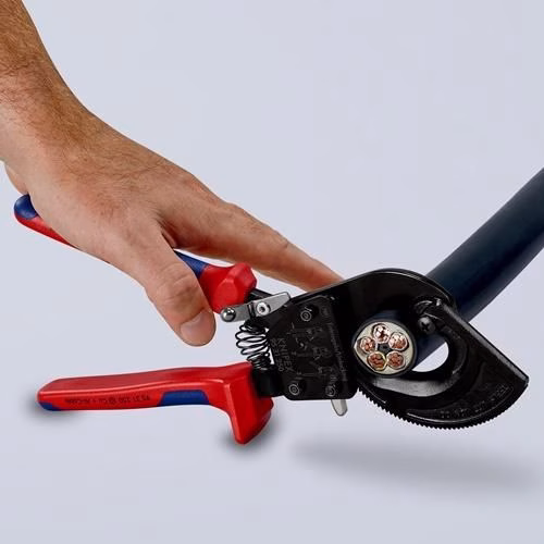 Kabelschneider Gesamtlänge 250 mm maximal 32 (240 mm²) mm Mehrkomponenten-Hüllen KNIPEX