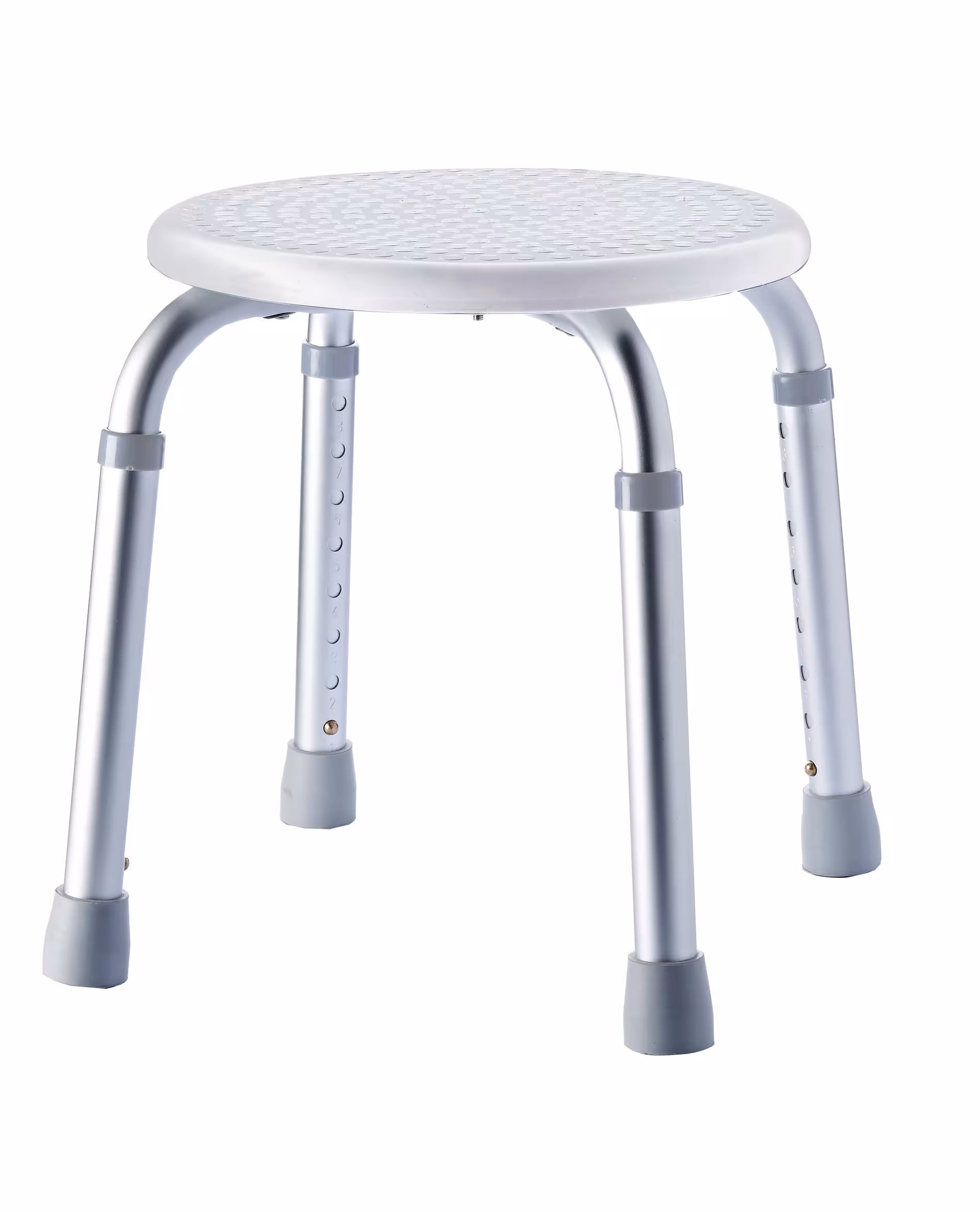 Bad-Hocker Ted, weiß, höhenverstellbar aus der Kategorie Hocker, Stühle, Schemel mit der Artikelnummer A00603101