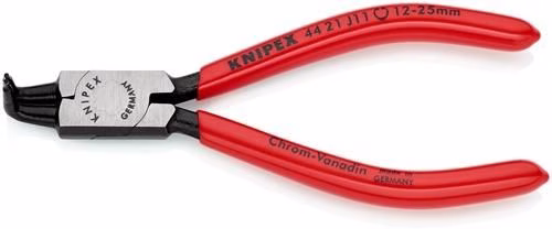 Pince à circlips polie pour anneaux internes, pointes coudées, KNIPEX, de la catégorie pinces à circlips, référence 4000810541