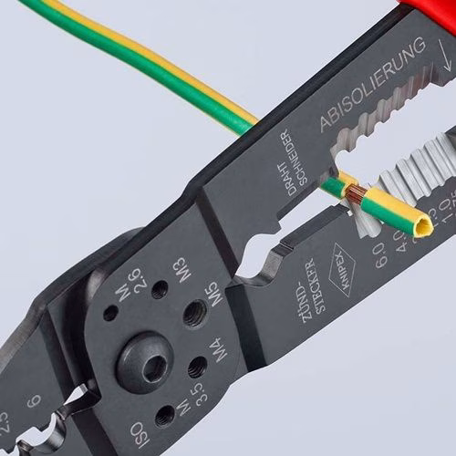 Detailbild 4117507 Crimpzange Länge 230 mm 0,5- 6 (AWG 20 - 10) mm² KNIPEX