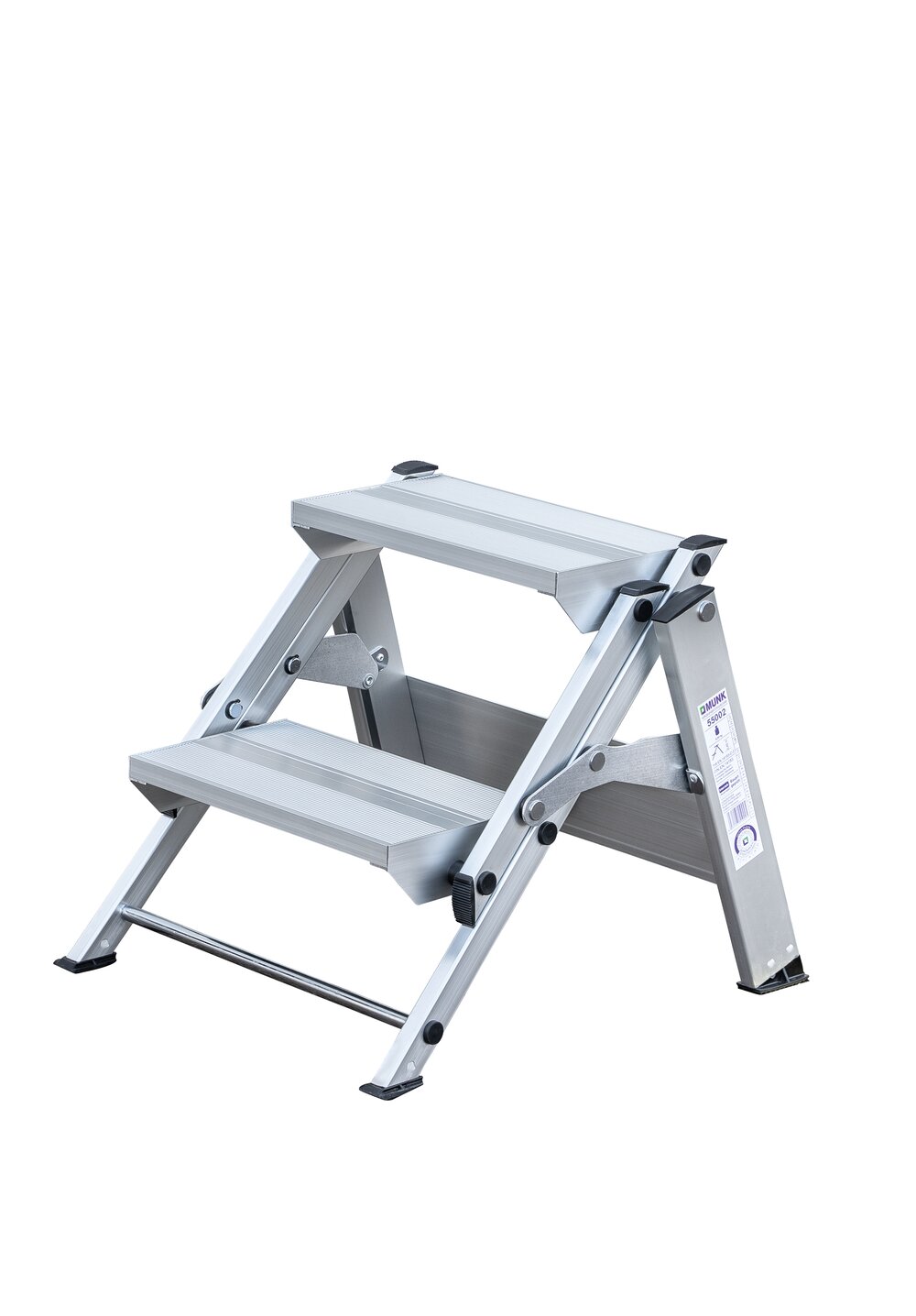 Munk Klapptreppe aus der Kategorie Steigtechnik Zubehör & Ersatzteile mit der Artikelnr. 055002, Aluminium, Mobiliar