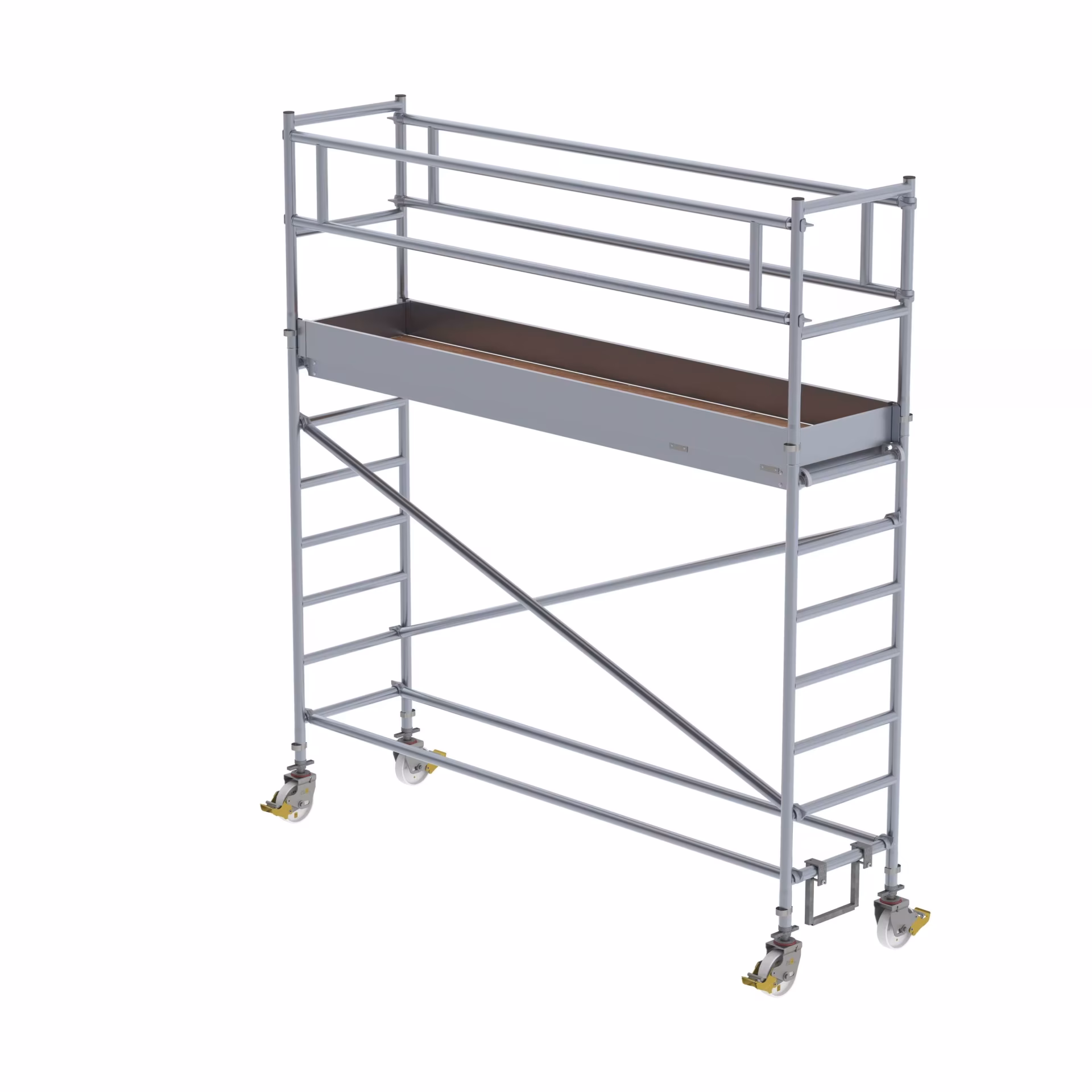 Munk Rollgerüst 0,75 x 3,0 m Plattformhöhe 2,35 m von Günzburger Steigtechnik Munk Rollgerüst 0,75 Plattformhöhe 2,51 m aus der Kategorie Rollgerüste mit der Artikelnr. 172235