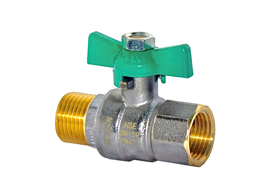 Trinkwasser Kugelhähne Knebelgriff IG-AG