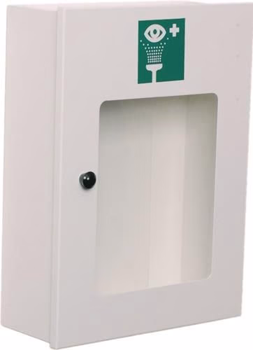 Augenspülschrank leer Stahlblech weiß pulverbeschichtet mit Sichtfenster B-SAFETY von der Marke B-Safety Augenspülschrank B-SAFETY aus der Kategorie Augenduschen und Augenspülungen mit der Teilenummer 4000387050