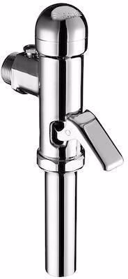 Valve de chasse d'eau à pression SCHELLOMAT 3/4Z pour WC, avec levier, débit réglable de 6 à 14 l, chromée, de la marque Schell Valve de chasse d'eau à pression SCHELLOMAT 3/4Z pour WC, avec levier, plage réglable 6-14 l, chromée, de la catégorie urinoirs, référence 6000576190