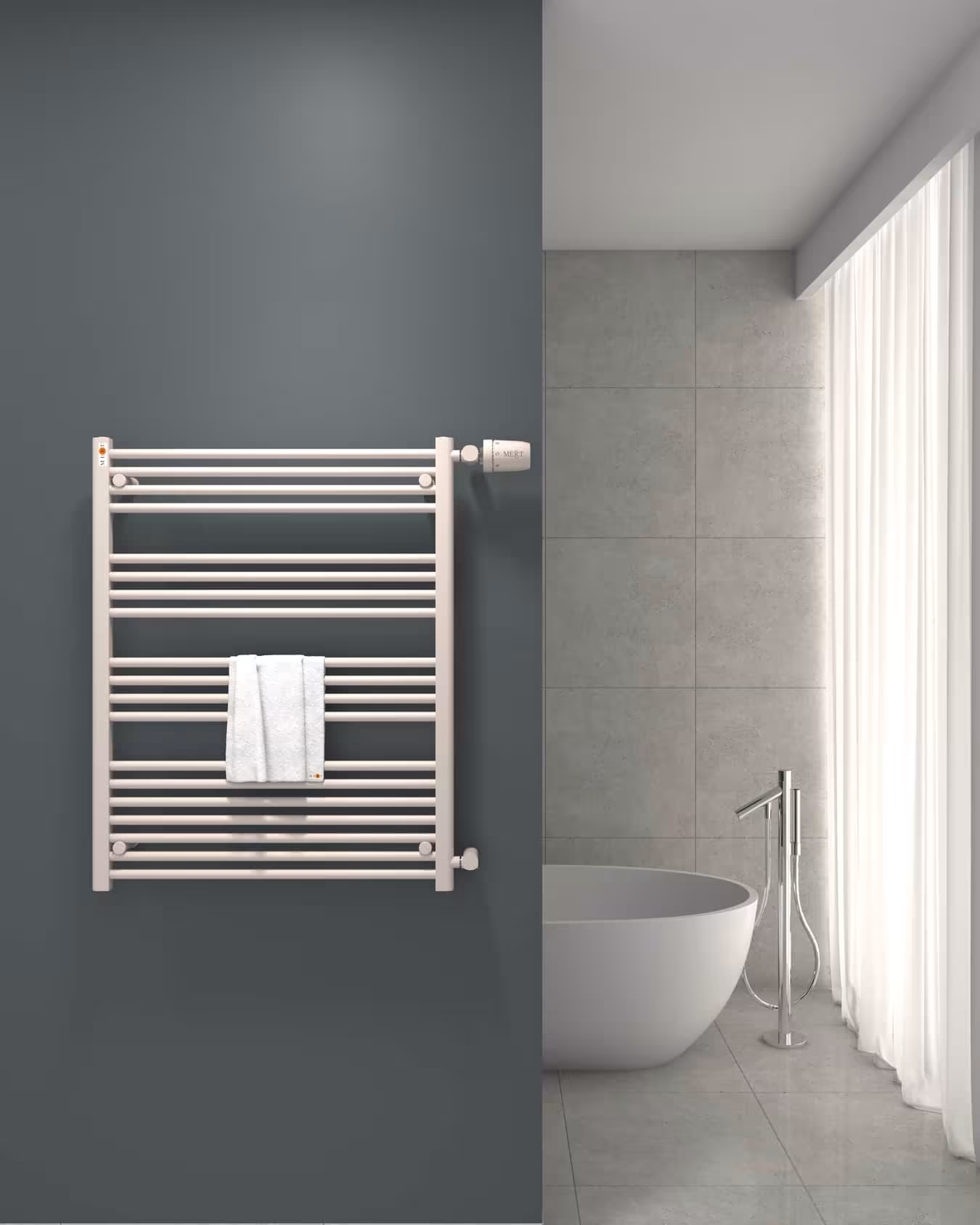 MERT Austausch Badheizkörper weiß gerade, 800*1000 mm, Anschluss an der Seite 900 mm von der Marke MERT MERT Austausch Badheizkörper weiß gerade, Anschluss an der Seite Typ Größe: 800x1000 mm aus der Kategorie Austausch-Heizkörper mit der Artikelnr. 1-80x100-ASR-90