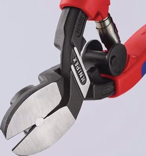 Detailbild 4078308 Kraftbündigschneider Länge 200mm Mehrkomponenten-Hüllen KNIPEX