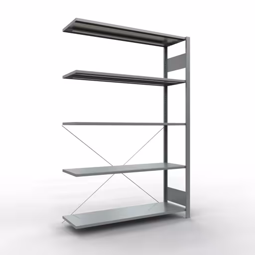 Stecksystem Anbauregal 2000x1300x400 mm, Typ 150 kg, verzinkt von der Marke Schulte Lagertechnik Stecksystem Anbauregal 2000x1300x400 mm, Typ 150 kg, verzinkt aus der Kategorie Anbauregal mit der Artikelnummer 12745-130