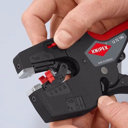 Detailbild 4113041 Abisolier- und Crimpzange Länge 190 mm 0,03 - 10 mm² (AWG 32 - 8) KNIPEX