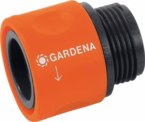 Übergangs-Schlauchstück Kunststoff 26,5mm G 3/4 Zoll GARDENA aus der Kategorie Schlauchverbinder, Kupplungen und Anschlüsse mit der Teilenummer 4000350255