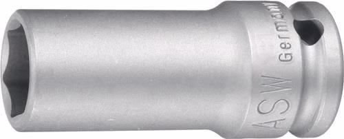 Douille pour clé à chocs 720 L 1/2 pouce 6 pans SW 15 mm de longueur 78 mm ASW de la marque ASW Douille pour clé à chocs 720 L 1/2″ 6 pans ASW de la catégorie Douilles et rallonges pour clés à chocs, référence 4000820852
