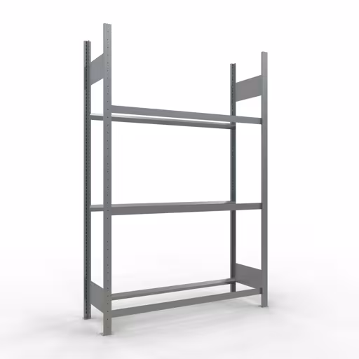 Produktbild Nr 11 des Artikels Grundregal, Räder-/Reifenregal, 2000 x 1300 x 400 mm (HxBxT), verzinkt, 3 Lagerebenen á 150 kg Fachlast pro Ebene Abbildung Nr 11 des Artikels Grundregal, Räder-/Reifenregal, 2000 x 1300 x 400 mm (HxBxT), verzinkt, 3 Lagerebenen á 150 kg Fachlast pro Ebene aus der Produktgruppe Fachbodenregale von der Marke Schulte Lagertechnik