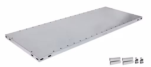 Zusatz-Fachboden B, 1000 x 400, verzinkt, inkl. 2 Aufhängekonsolen + 2 Fachbodenträger von der Marke Schulte Lagertechnik Zusatz-Fachboden B, 1000 x 400, verzinkt, inkl. 2 Aufhängekonsolen + 2 Fachbodenträger aus der Kategorie Eckregale mit der Artikelnummer 17240-B-ECK