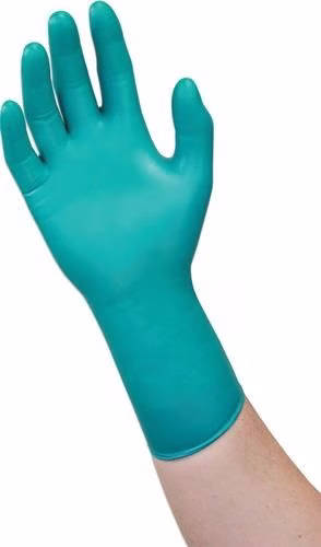 Gants jetables Microflex 93-260 taille 6,5-7 vert/bleu néoprène/nitrile 50 pièces/boîte gants jetables de marque ANSELL Gants jetables Microflex 93-260 néoprène/nitrile EN 388, EN 374 EPI catégorie III 50 pièces/boîte ANSELL de la catégorie gants jetables avec la référence 4000371589