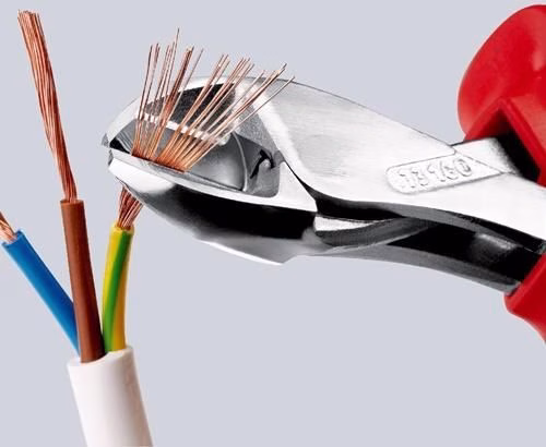 Kompaktseitenschneider X-Cut® Länge 160mm VDE Mehrkomponenten-Hüllen VDE KNIPEX