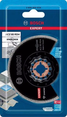 Segmentsägeblatt Expert ACZ85RD4 Ø 85 mm Mörtel Starlock 2608900034 BOSCH