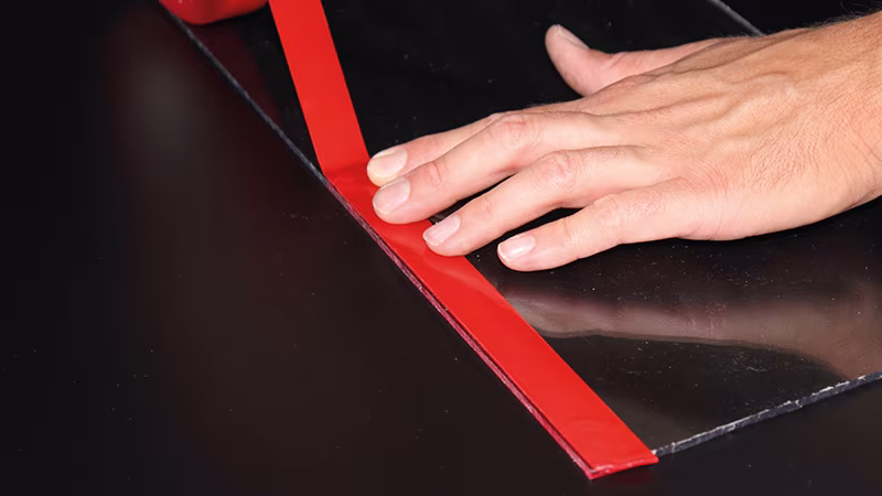 Doppelseitiges Klebeband Pro Tack 1000 - glasklar UV-beständig, 19 mm x 10 m Drinnen, Innenarchitektur, Finger, Hand, Person