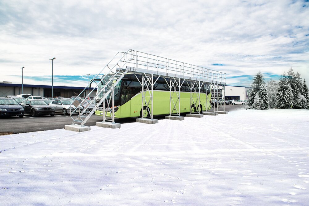 Munk Enteisungsanlage stationär Modul 4 Treppe 45°