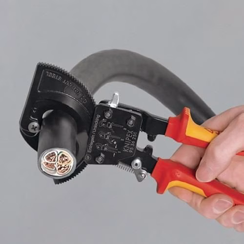 Kabelschneider Gesamtlänge 250 mm maximal 32 (240 mm²) mm Mehrkomponenten-Hüllen VDE KNIPEX