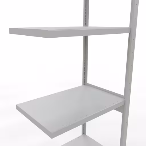 Produktbild Nr 14 des Artikels Anbauregal, Fachbodenregal Stecksystem MULTIplus250, 3000 x 750 x 500 mm (HxBxT), 7 Fachböden, Längenriegel, RAL 7035 lichtgrau Abbildung Nr 14 des Artikels Anbauregal, Fachbodenregal Stecksystem MULTIplus250, 3000 x 750 x 500 mm (HxBxT), 7 Fachböden, Längenriegel, RAL 7035 lichtgrau aus der Produktgruppe Stecksystem von der Marke Schulte Lagertechnik