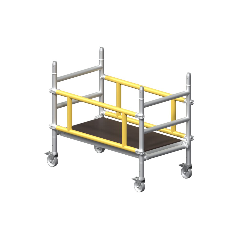 Munk Montageplattform fahrbar von Günzburger Steigtechnik Munk Montageplattform fahrbar aus der Kategorie Plattformleitern mit der Artikelnr. 011315