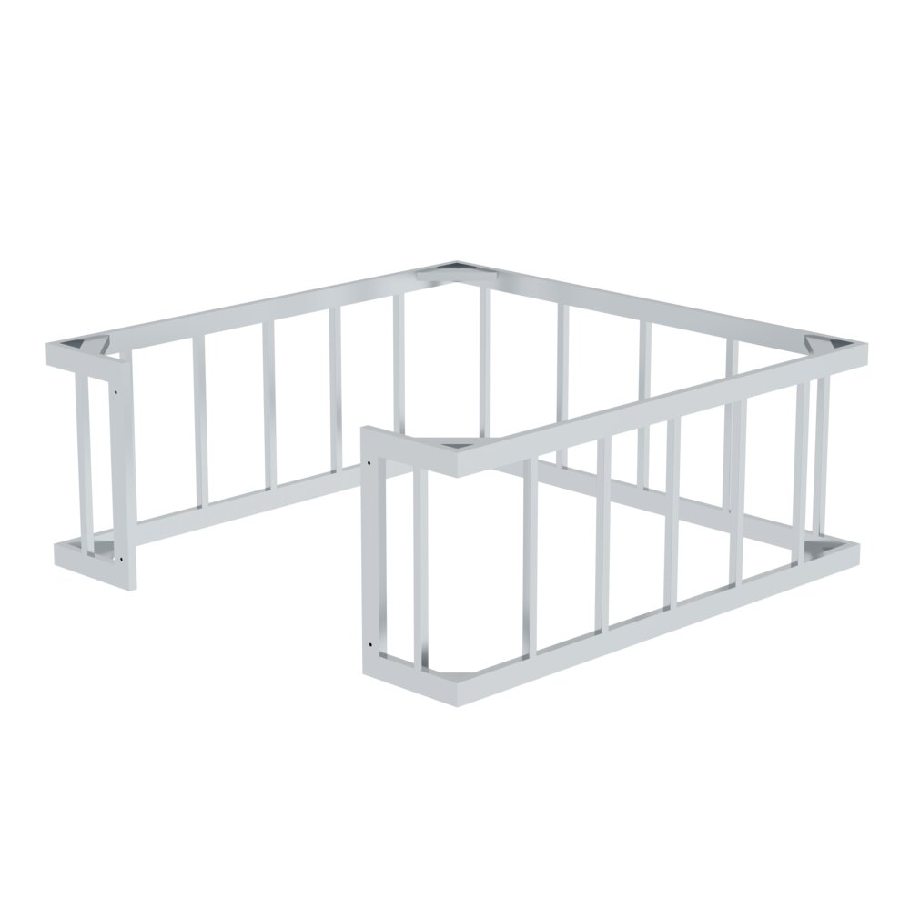 Munk Schutzkorb für Tankwagenleiter aus der Kategorie Spezialleitern, Berufsspezifische Produkte mit der Artikelnr. 301307, Krippe, Mobiliar, Bett für Säuglinge, Handlauf