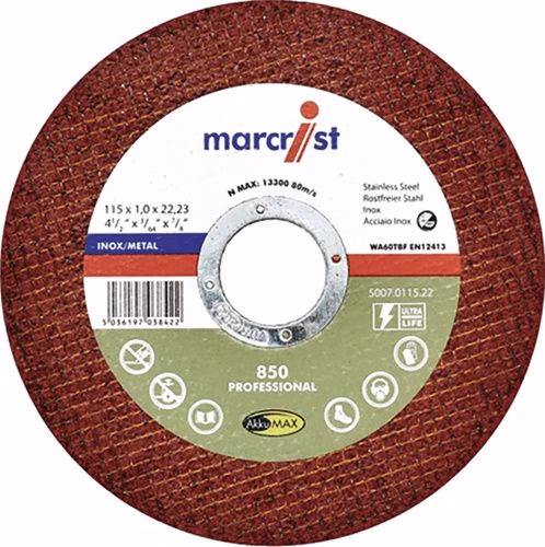 Trennscheibe D230x1,9mm gerade Winkelschleifer Bohrung 22,23 mm 25er Box MARCRIST von der Marke Marcrist Trennscheibe Winkelschleifer Bohrung 22,23 mm 25er Box MARCRIST aus der Kategorie Marcrist mit der Teilenummer 4000865514