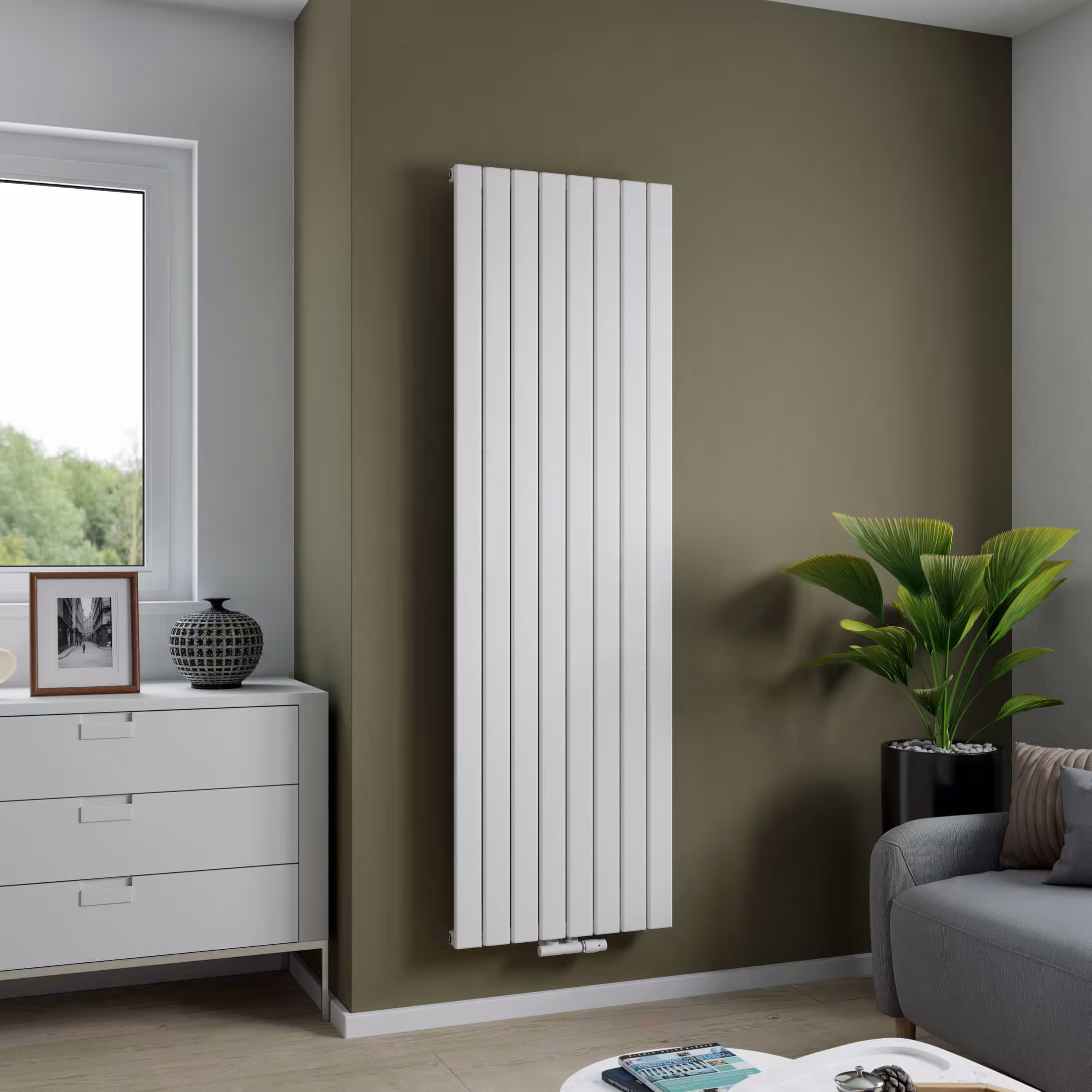 Aluminiumheizkörper Levis 1800 mm x 555 mm 1097 Watt Mittenanschluss Weiß Struktur von der Marke Ximax Ximax Aluminiumheizkörper Levis Mittenanschluss Weiß Struktur Typ Größe: 1800x555 mm aus der Kategorie Aluminium-Heizkörper mit der Artikelnr. 11528