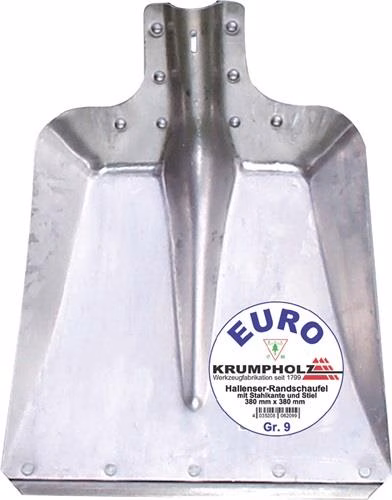 Hallenser Randschaufel FAVORIT Größe 9 380x380mm Aluminiumblech KRUMPHOLZ von der Marke Krumpholz Hallenser Randschaufel FAVORIT Aluminiumblech KRUMPHOLZ aus der Kategorie Schaufeln und Spaten mit der Teilenummer 4000818462