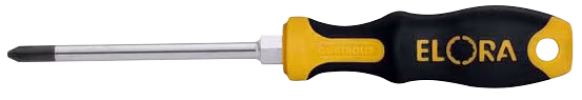 Schraubendreher, Kreuzschlitz Nr.4, mit 6-kant-Schlüsselhilfe, 559-PH 4 von ELORA Schraubendreher, Kreuzschlitz, mit 6-kant-Schlüsselhilfe, 559-PH aus der Kategorie Schraubendreher mit der Artikelnr. 0559020045500