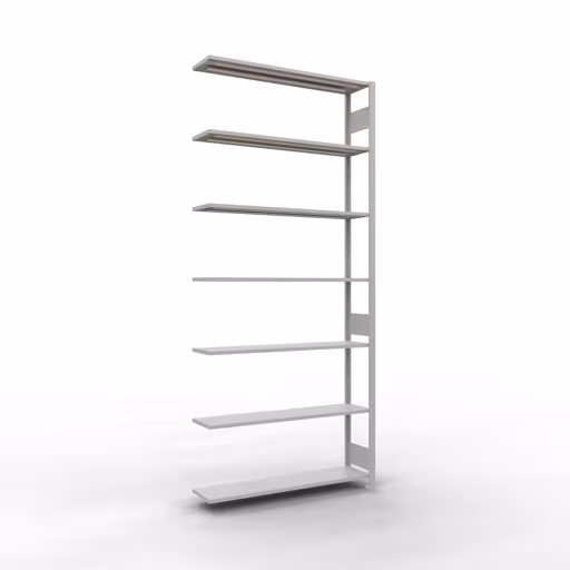Anbauregal, Fachbodenregal Stecksystem MULTIplus150, 3000 x 1300 x 300 mm (HxBxT), 7 Fachböden, Längenriegel, RAL 7035 lichtgrau von der Marke Schulte Lagertechnik Anbauregal, Fachbodenregal Stecksystem MULTIplus150, 3000 x 1300 x 300 mm (HxBxT), 7 Fachböden, Längenriegel, RAL 7035 lichtgrau aus der Kategorie Anbauregal mit der Artikelnummer 32637-130-LR