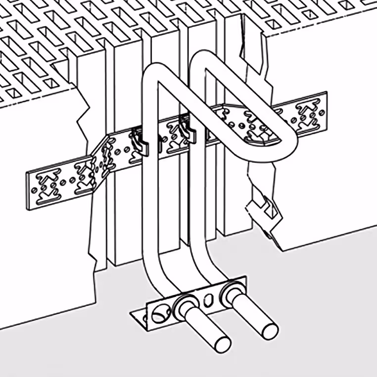 Produktbild Nr 7 des Artikels Heizbox1 C- & L-Form für ø15mm Cu-Rohr Abbildung Nr 7 des Artikels Heizbox1 C- & L-Form für ø15mm Cu-Rohr aus der Produktgruppe Heizkörper von der Marke Ortwein