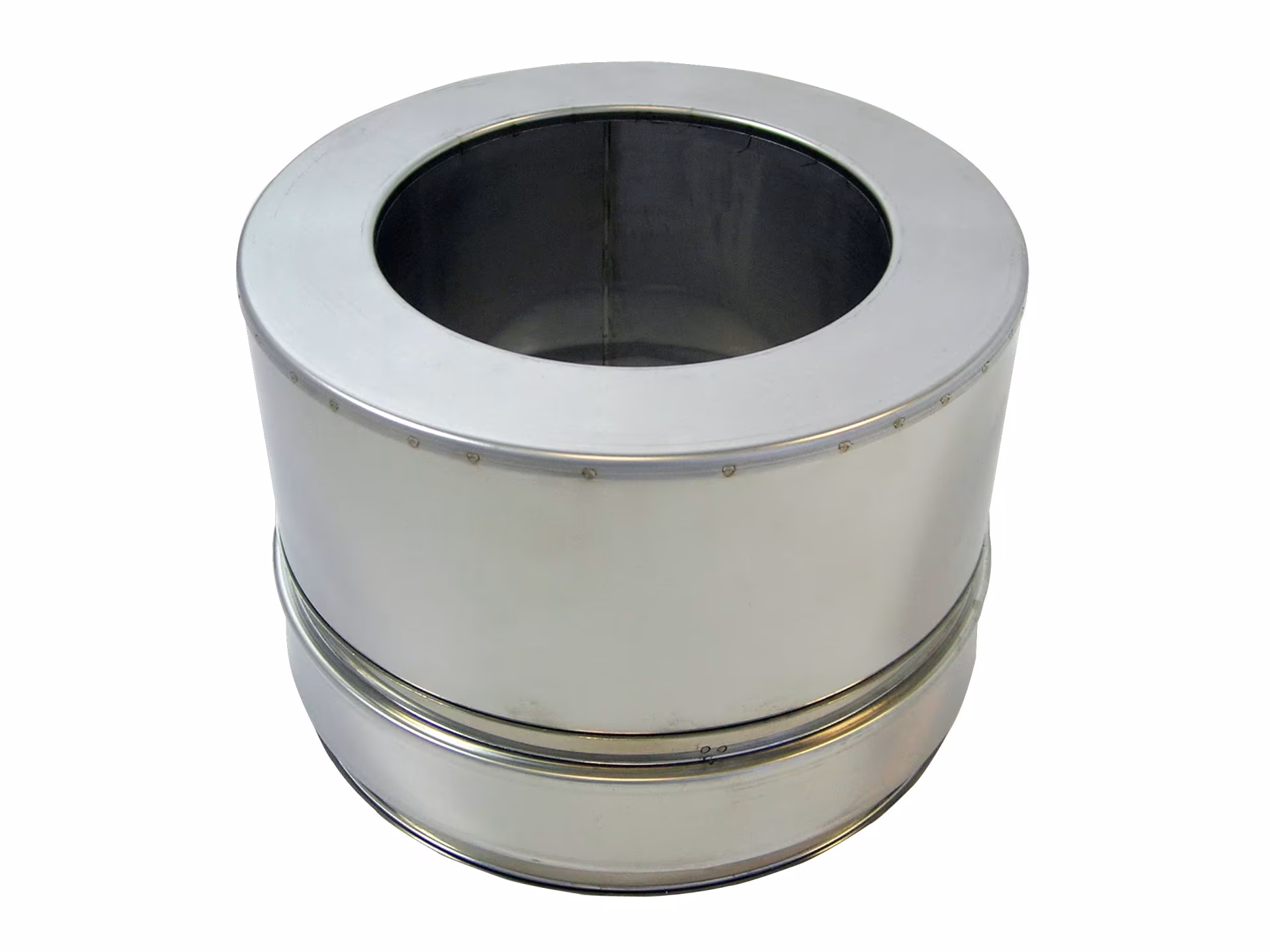 Doppelwandiges DW Mündungselement D500 Höhe 100 mm mit Klemmband von Skoberne Doppelwandiges DW Mündungselement D500 Höhe 100 mm mit Klemmband aus der Kategorie Edelstahl Abgassystem doppelwandig mit der Artikelnr. 671342