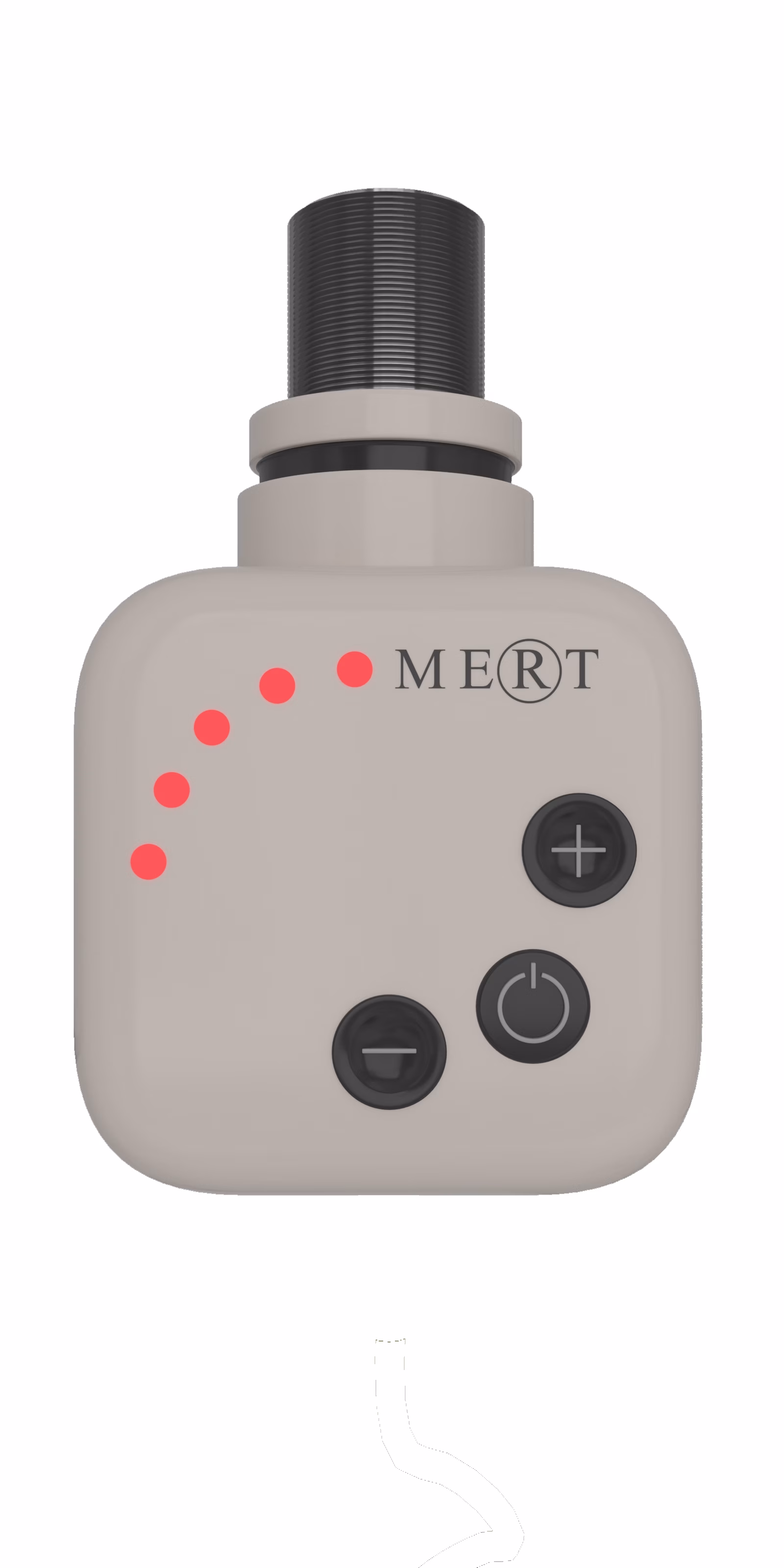 MERT KMX1 controller met 1000 Watt verwarmingselement, wit, van het merk Mert MERT KMX1-regelaar met verwarmingselement voor badkamerradiatoren, met spiraalkabel en stekker, uit de categorie Reserveonderdelen en accessoires voor regelaars met artikelnummer KMX1-WHITE-1000W-MSS