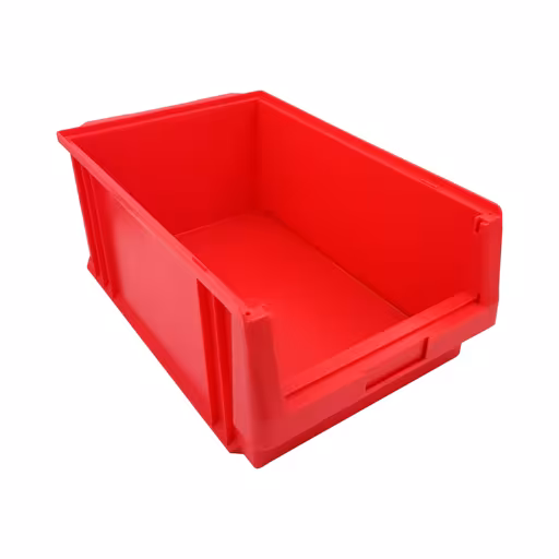Sichtlagerkasten, TxBxH, 500x315x200 mm, rot, Polypropylen von der Marke Schulte Lagertechnik Sichtlagerkasten, TxBxH, 500x315x200 mm, rot, Polypropylen aus der Kategorie Kleinteilelagerung mit der Artikelnummer 20201
