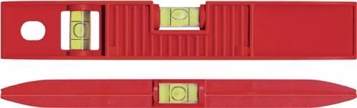 Wasserwaage TORPEDO 25cm ABS rot ± 1mm/m mit Magnet BMI aus der Kategorie Wasserwaagen mit der Teilenummer 4000857456