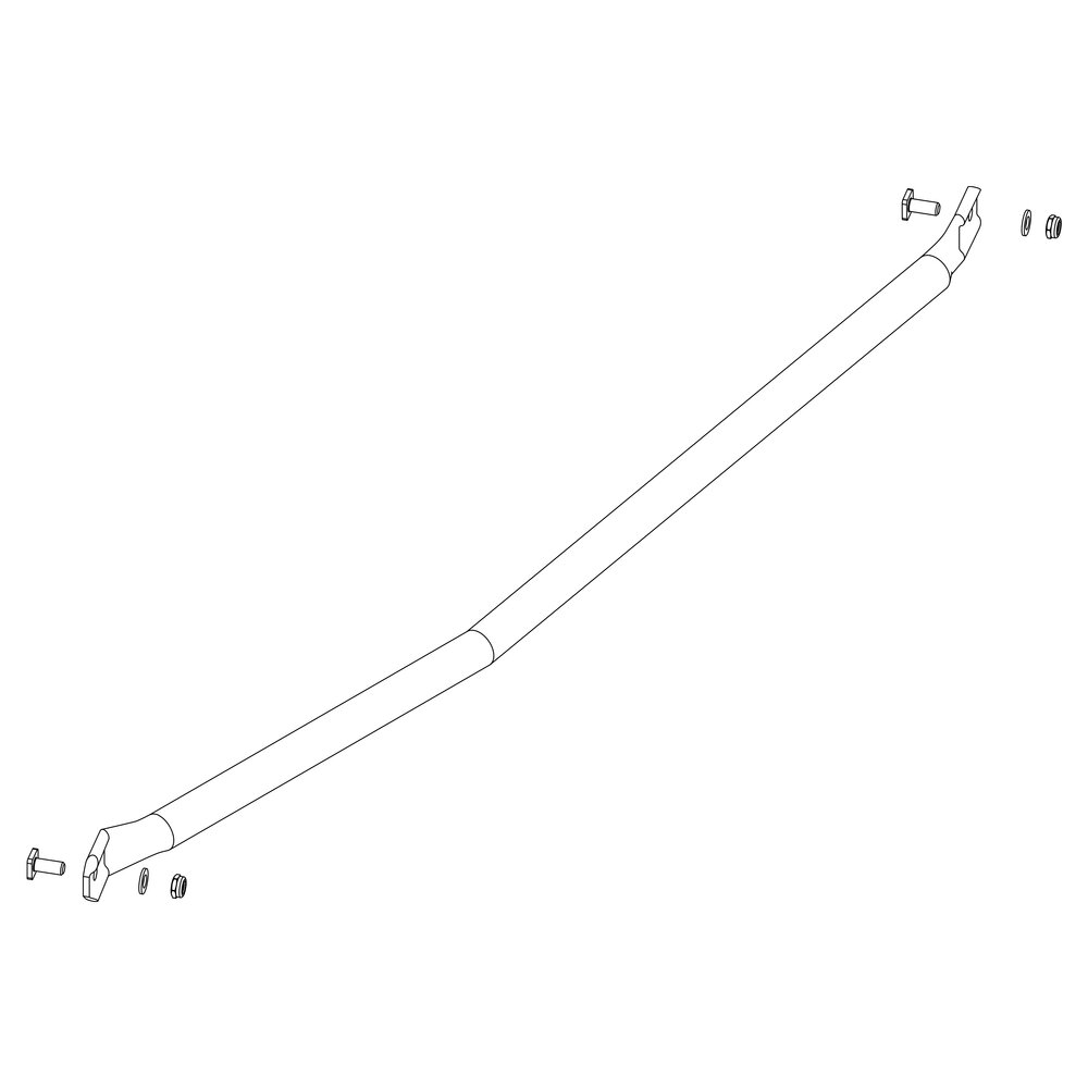 Munk Stufenaussteifung inkl. Montagesatz aus der Kategorie Steigtechnik Zubehör & Ersatzteile mit der Artikelnr. 800034