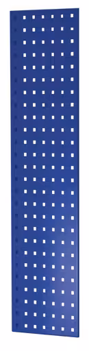 Lochplatten-Seitenblende, 90 x 1000 x 300 mm (H x T), RAL 5010 enzianblau von der Marke Schulte Lagertechnik Lochplatten-Seitenblende, 90 x 1000 x 300 mm (H x T), RAL 5010 enzianblau aus der Kategorie Zubehör mit der Artikelnummer 35665-B