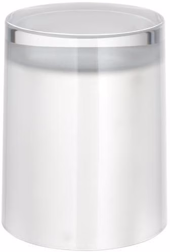 11 tasses à couvercle rabattable en cristal véritable dépoli KEUCO EDITION de la marque Keuco Gobelet à couvercle rabattable en cristal véritable mat KEUCO EDITION 11, de la catégorie Porte-verres et gobelets à brosses à dents, référence 6000559354